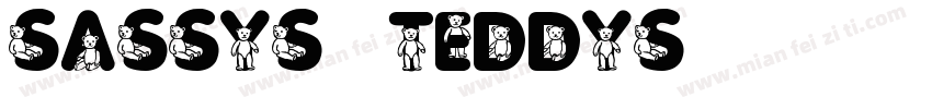 Sassys Teddys 3字体转换